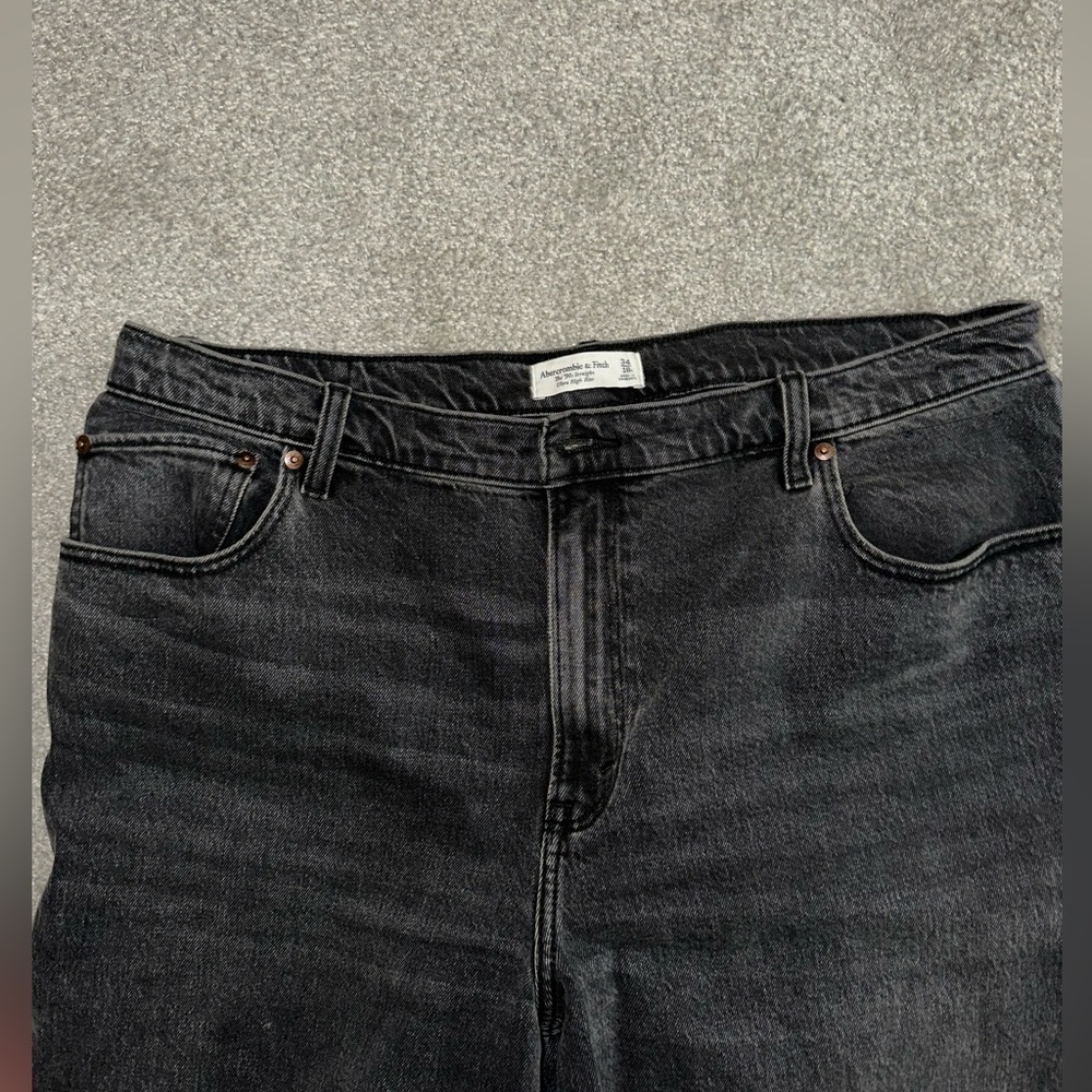 Curve love Abercrombie boyfriend jeans